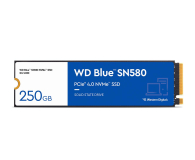 Sandisk 250GB M.2 PCIe Gen4 NVMe Blue SN580 - 1160144 - zdjęcie 1